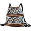 Bohemian Drawstring Backpack