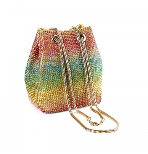 Colorful Rhinestone Purse