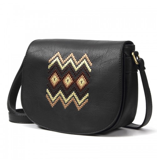 Bohemian Leather Purse