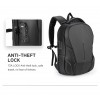 Laptop Backpack With Lock Code