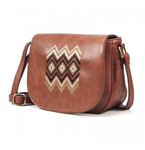 Bohemian Leather Purse