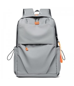 Backpack For Men Grey USB Charger