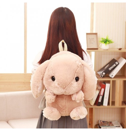 Plush Rabbit Backpack