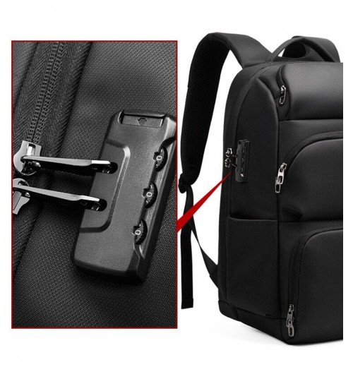 Backpack With Lock Code