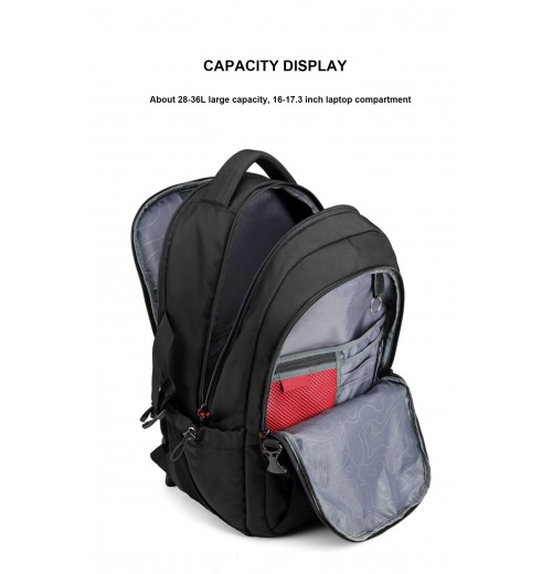 Backpack With Locking Zippers