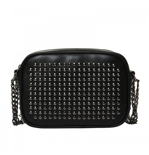 Crossbody Bag With Metal Chain