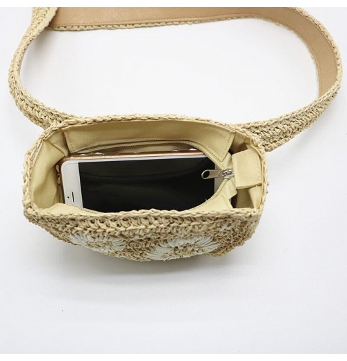 Straw Belt Bag