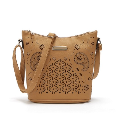 Bohemian Leather Tote Bag