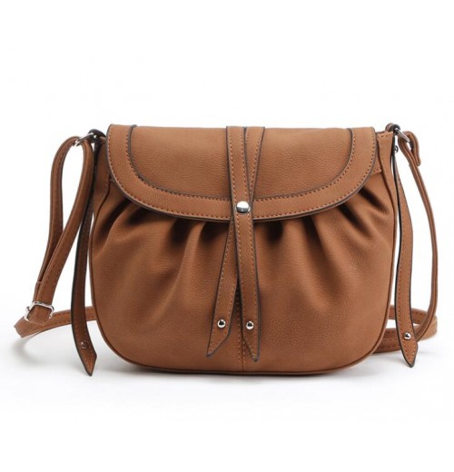 Crossbody Suede Leather Purse