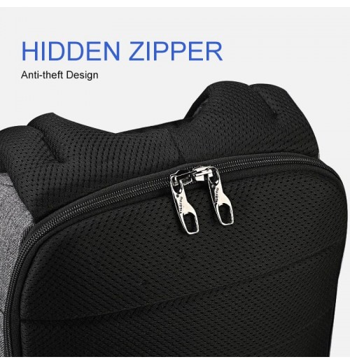 Backpack With Hidden Pocket