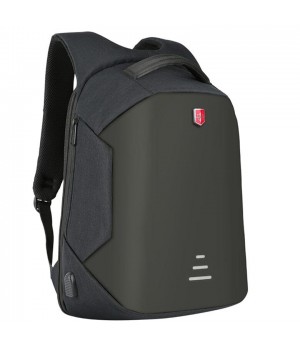 Backpack With Rear Hidden Pocket