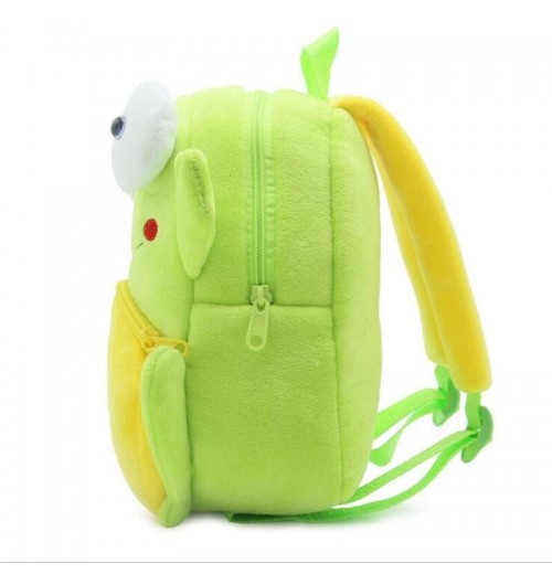 Plush Frog Backpack