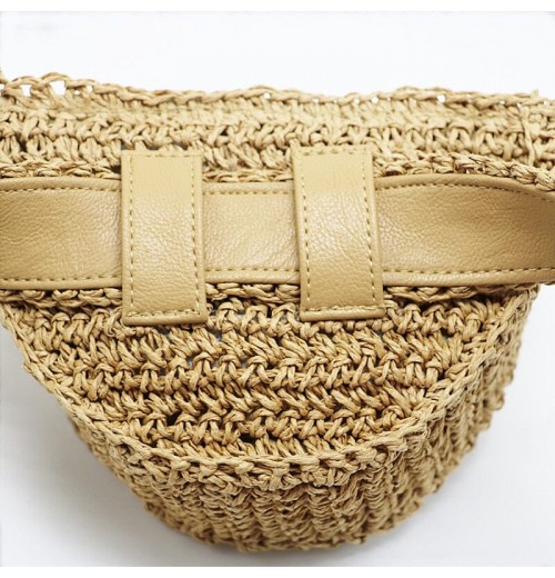 Straw Belt Bag