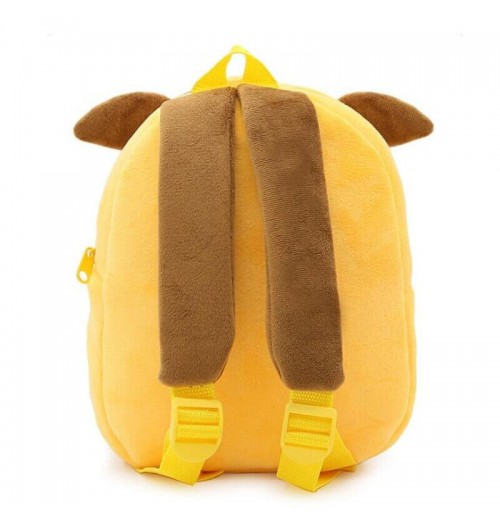 Plush Dog Backpack