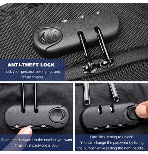 Backpack With Lock System