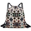 Bohemian Drawstring Backpack