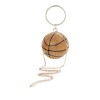 Rhinestone Basketball Purse