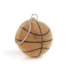 Rhinestone Basketball Purse