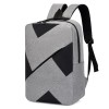 USB Charger Grey Backpack