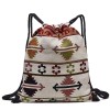 Bohemian Drawstring Backpack