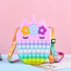 Rainbow Unicorn Pop it Purse