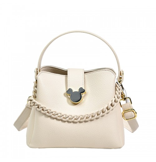 Bucket Bag With Chain Handle