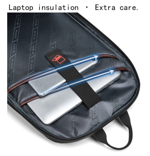 Backpack With Lock and Charger