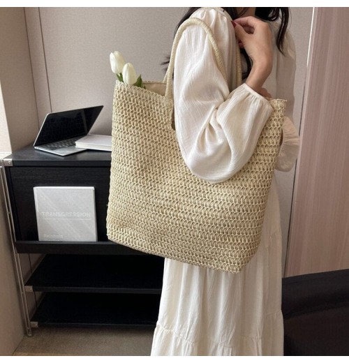 Straw Market Bag