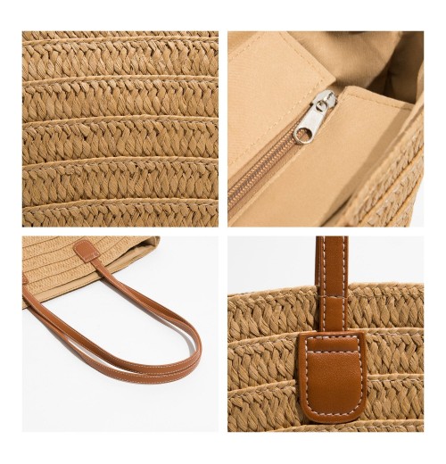 French Straw Market Bag