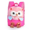 Plush Owl Backpack