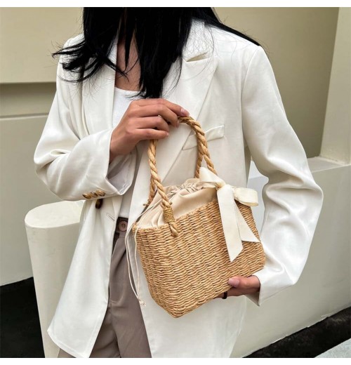 Boho Straw Bag