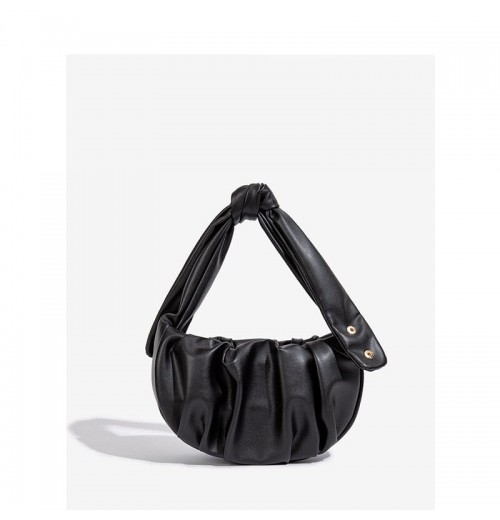 Leather Dumpling Bag