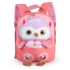 Plush Owl Backpack