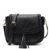 Boho Leather Crossbody Purse