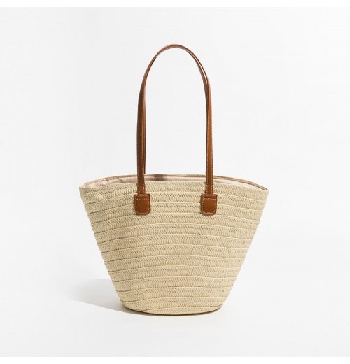 French Straw Market Bag