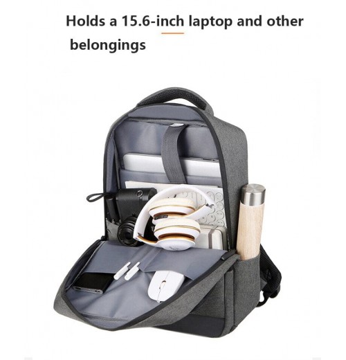 Travel Laptop Backpack With USB Charging Port