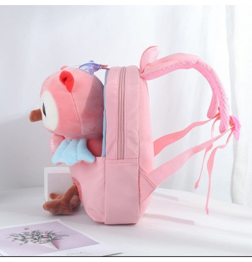 Plush Owl Backpack