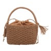 Straw Box Bag