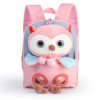 Plush Owl Backpack