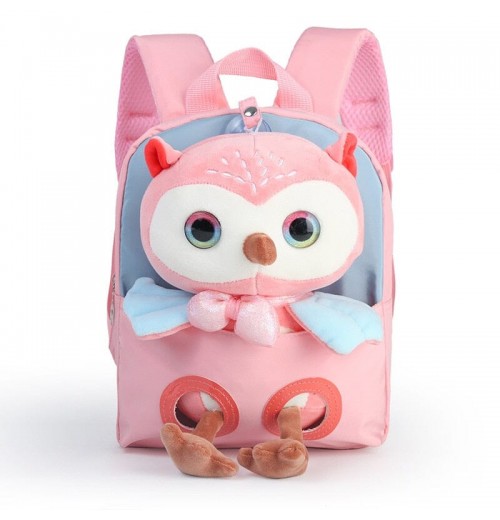 Plush Owl Backpack