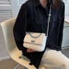 Crossbody Purse With Silver Chain Strap