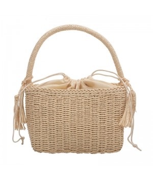 Straw Box Bag