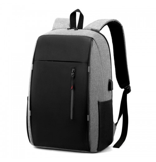 Backpack With USB And Secret Pockets