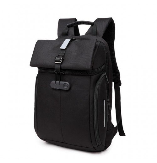 Roll Top Backpack With Lock MEILAN