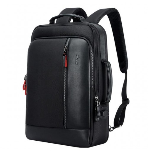 Black Anti Theft Backpack With USB