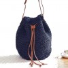 Straw Basket Bag With Tassels