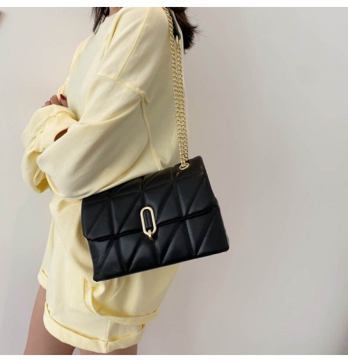 Double Chain Shoulder Bag